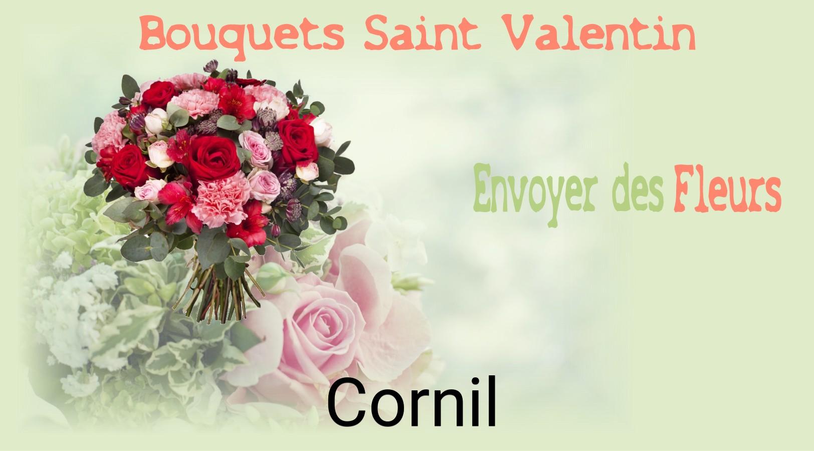 Roses de Saint-Valentin livrées à Cornil